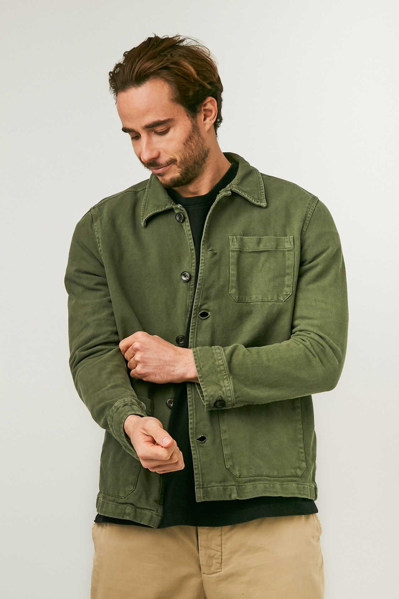 Veste Barney Worker Olive