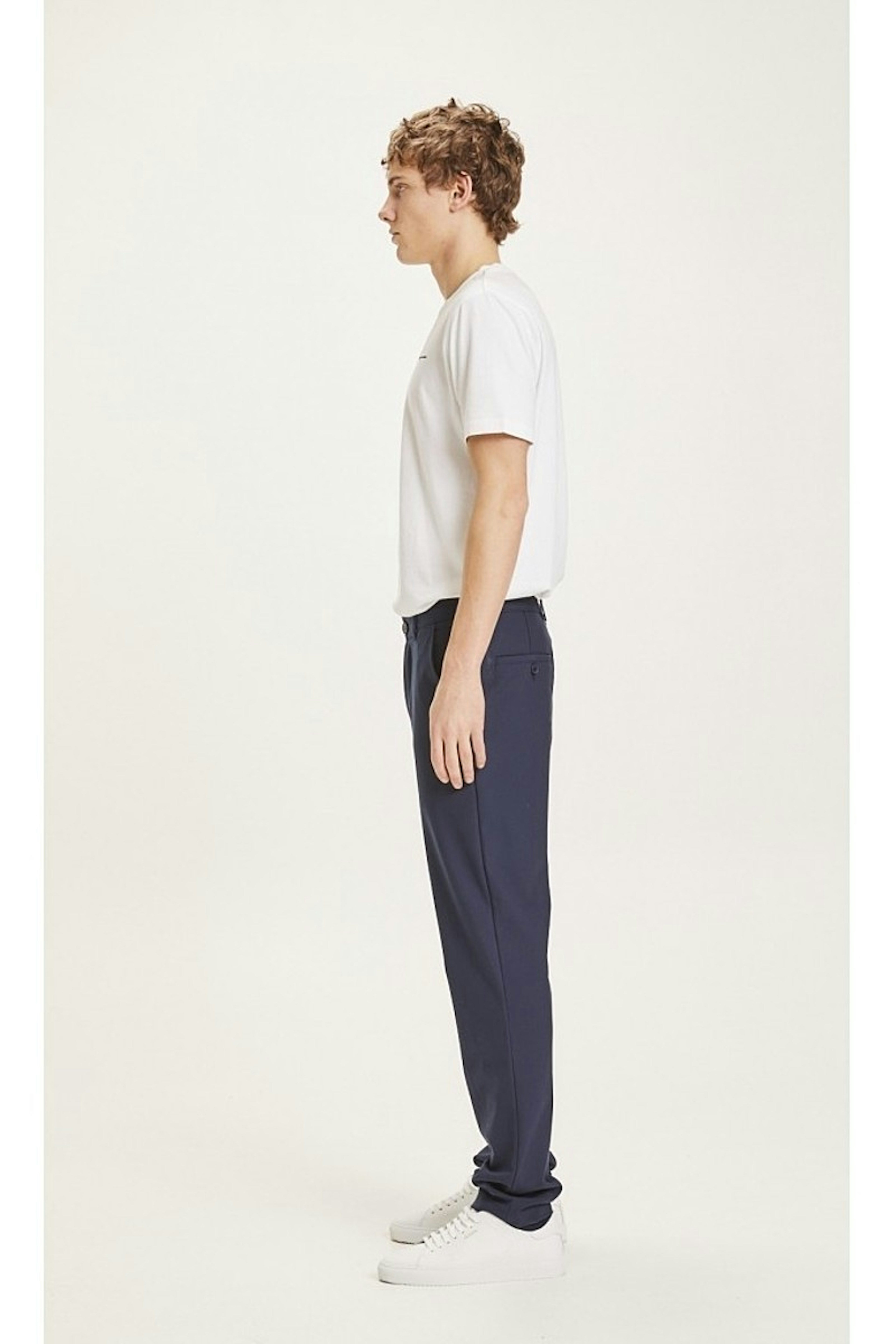 Pantalon Décontracté - Knowledge Cotton Apparel - Blue-Knowledge Cotton Apparel-picture-3