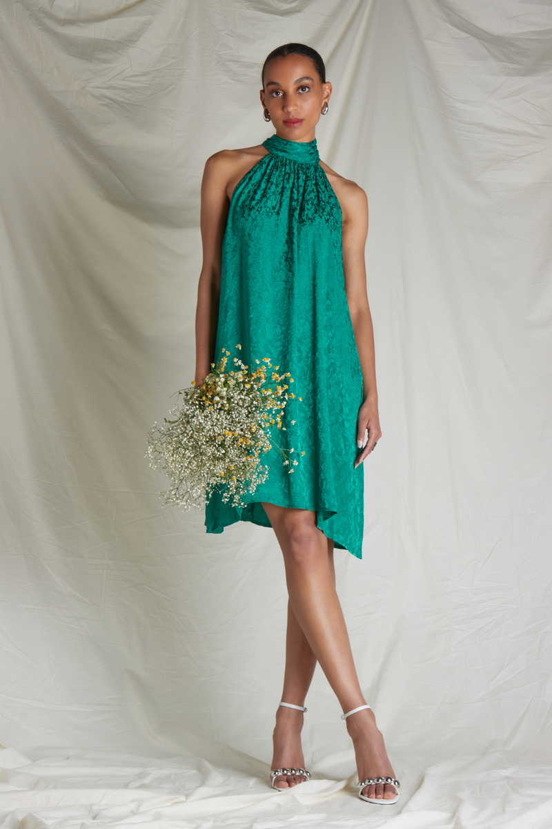 Robe vert naf naf discount