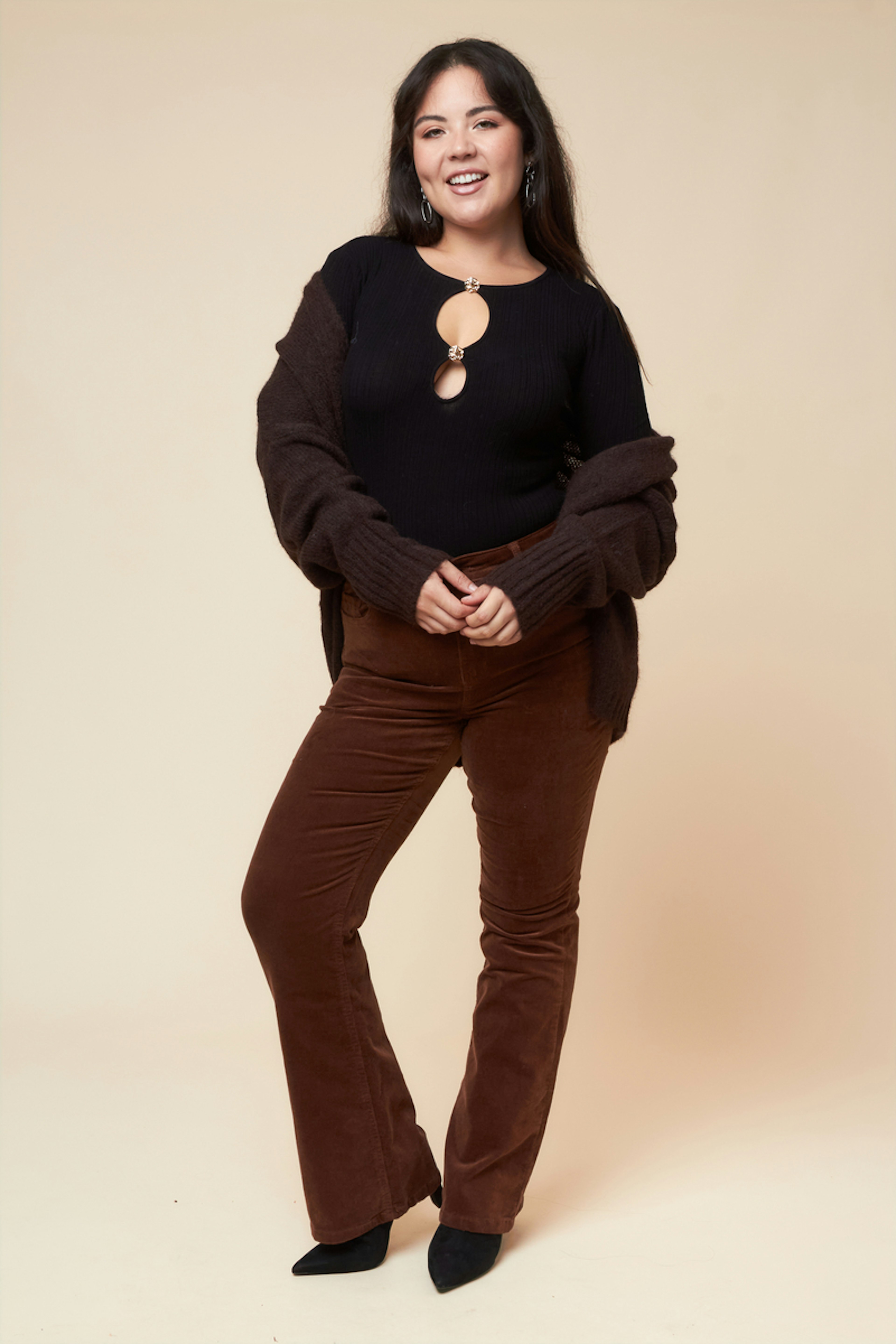 Pantalon Cordf Flare