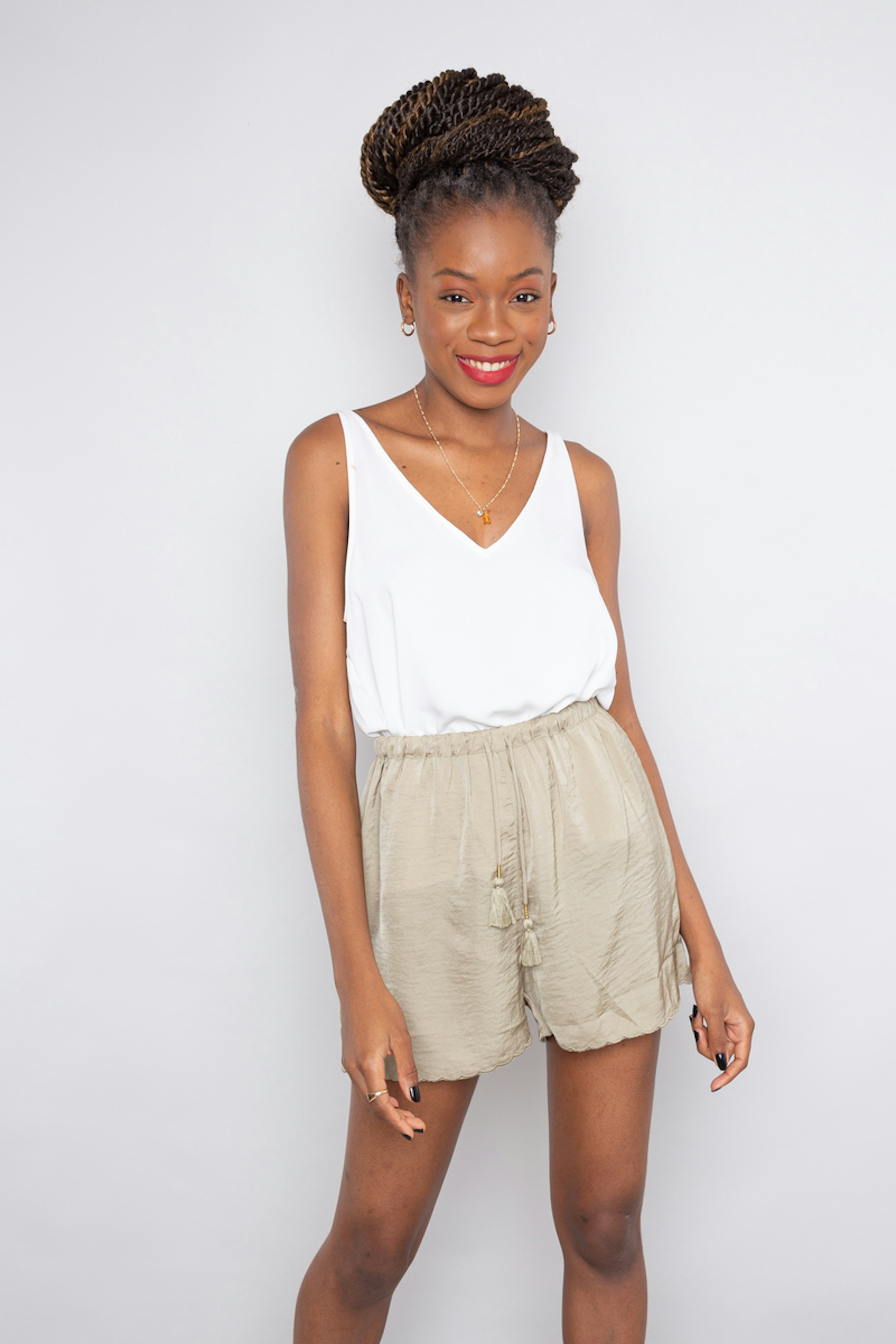 Short Myriam Khaki-Louise Misha-picture-4